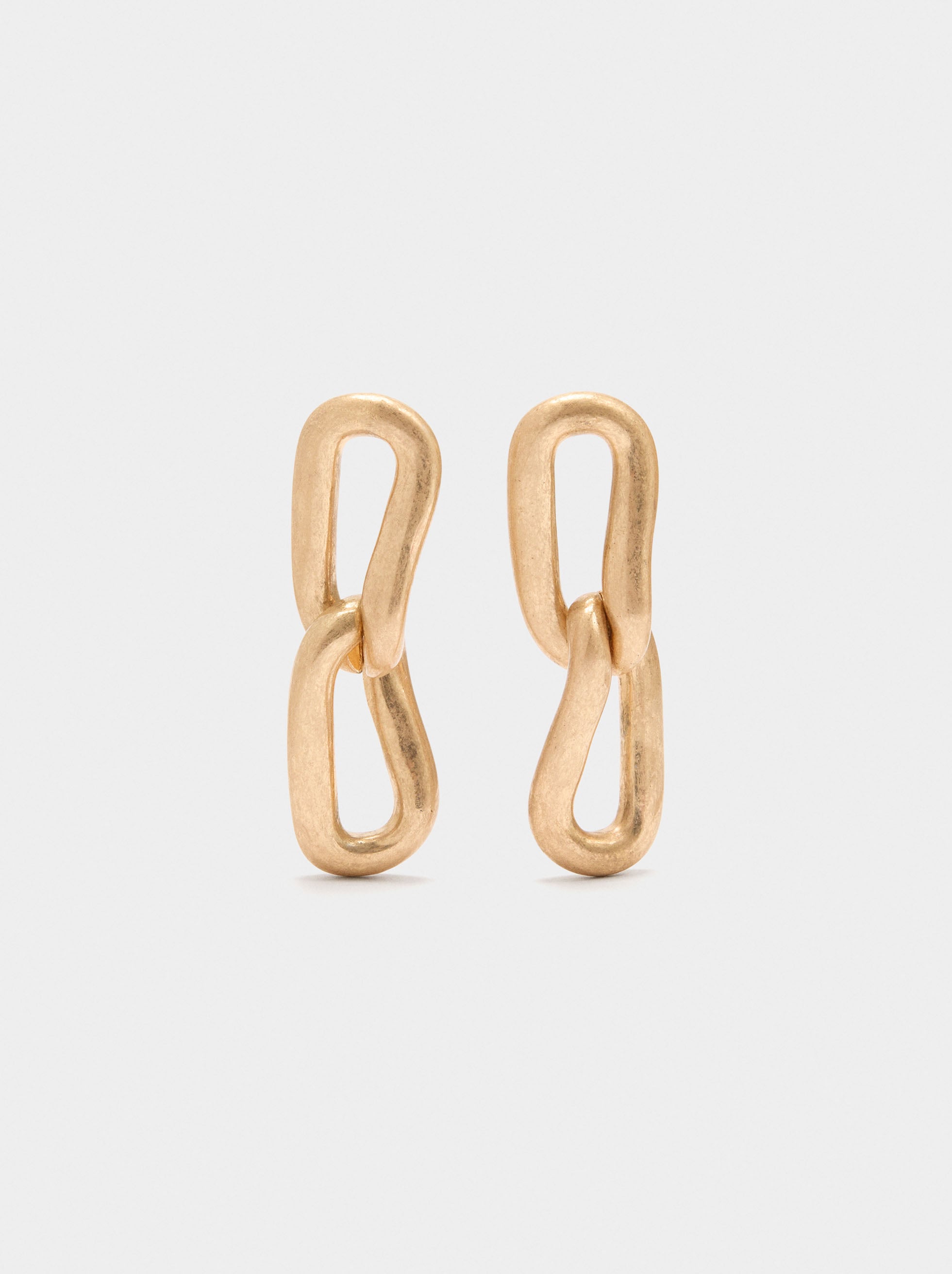 Pendientes Largos Con Eslabones