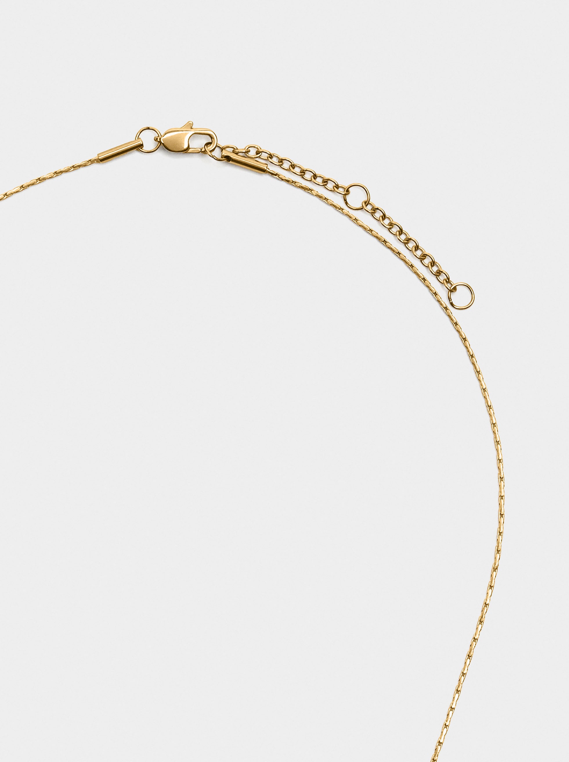 Set De Collar Con Pendientes Corazones - Acero Inoxidable