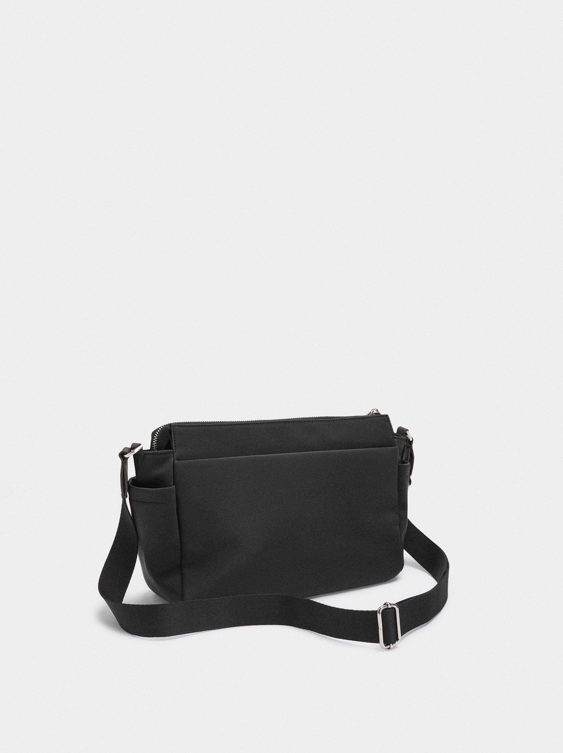 Bolso Bandolera Efecto Nylon