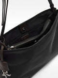 Bolso Shopper De Nylon Con Colgante