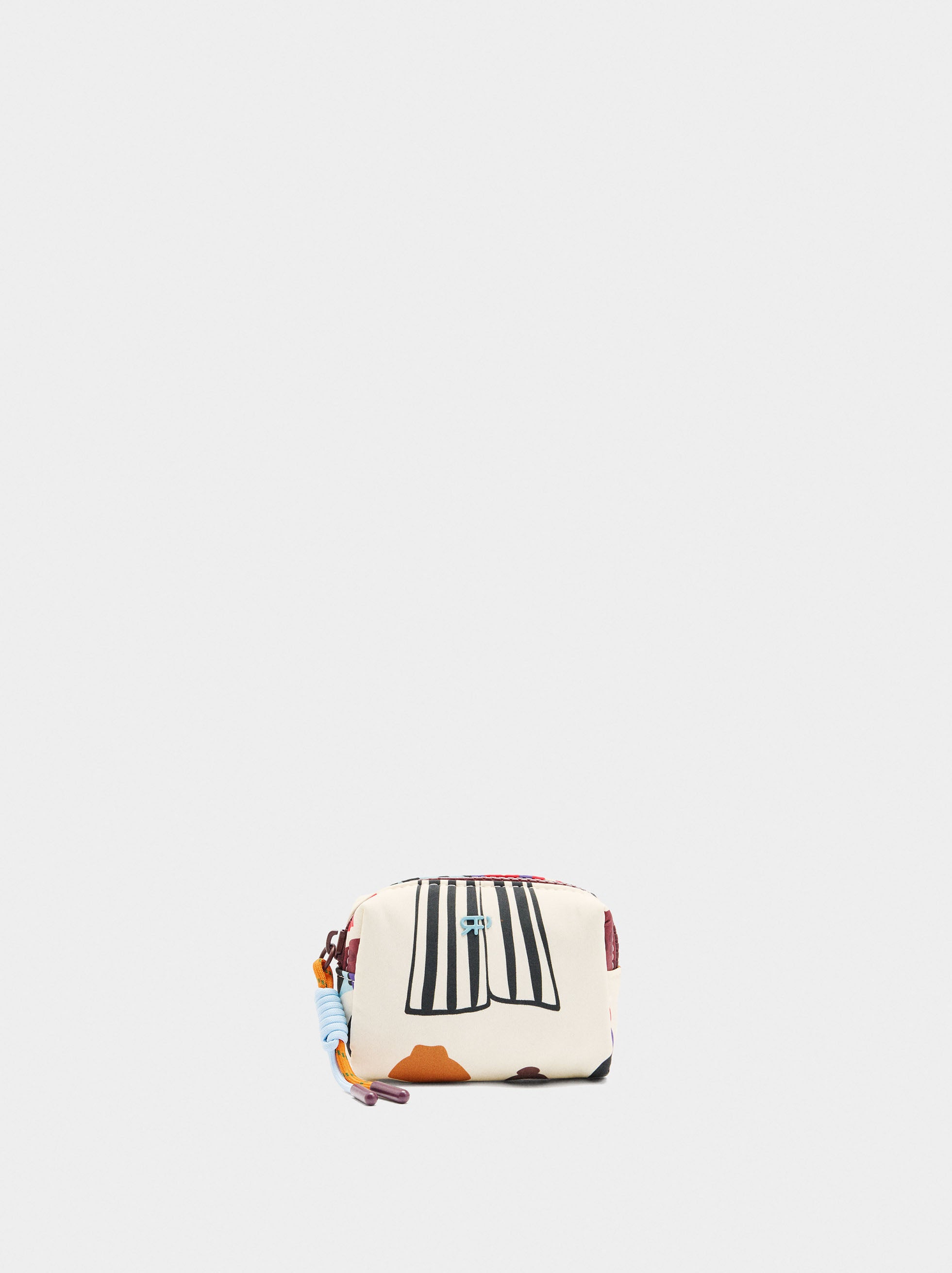 Monedero De Nylon Estampado