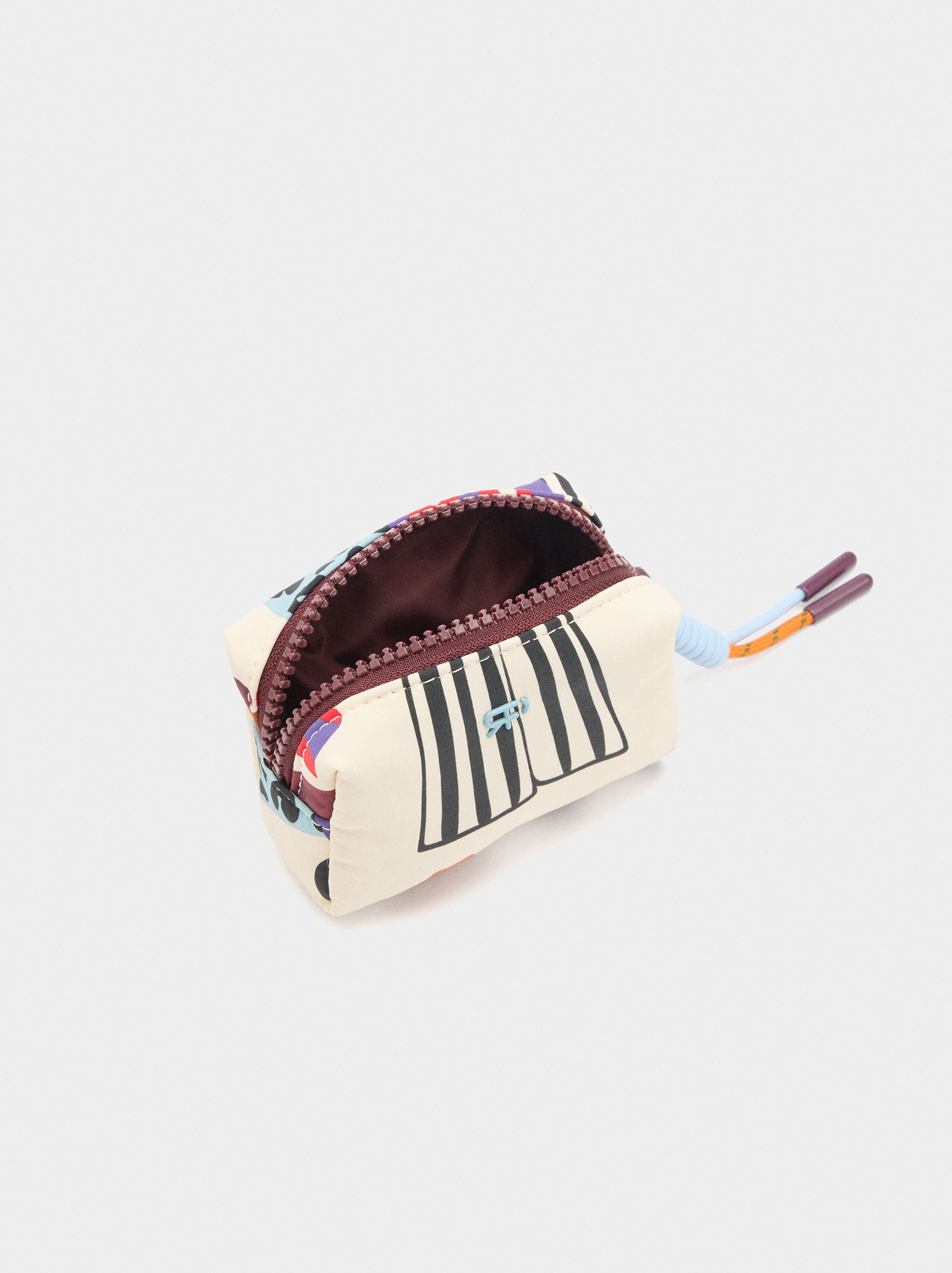 Monedero De Nylon Estampado