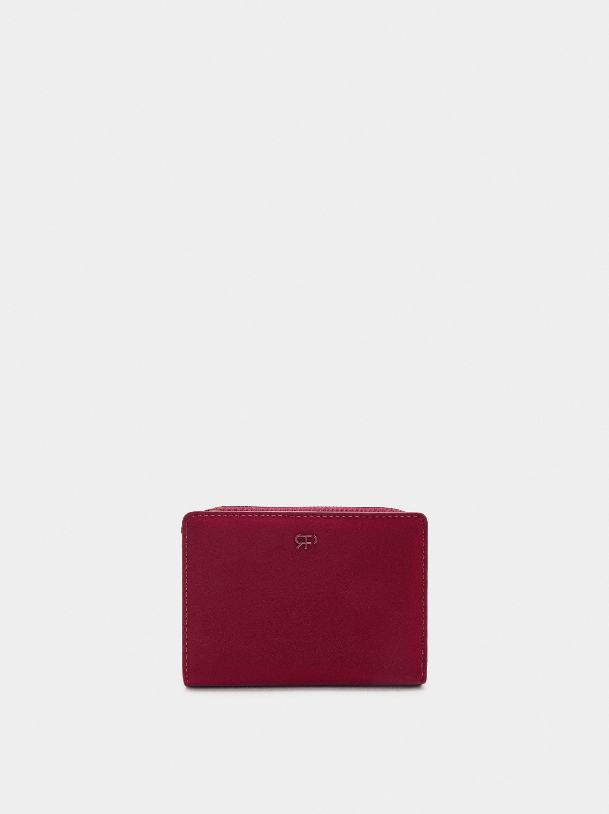 Cartera Con Textura Suave
