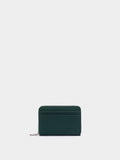 Cartera De Textura Suave Con Cremallera