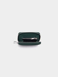 Cartera De Textura Suave Con Cremallera