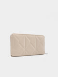 Cartera Acolchoada Con Textura Suave