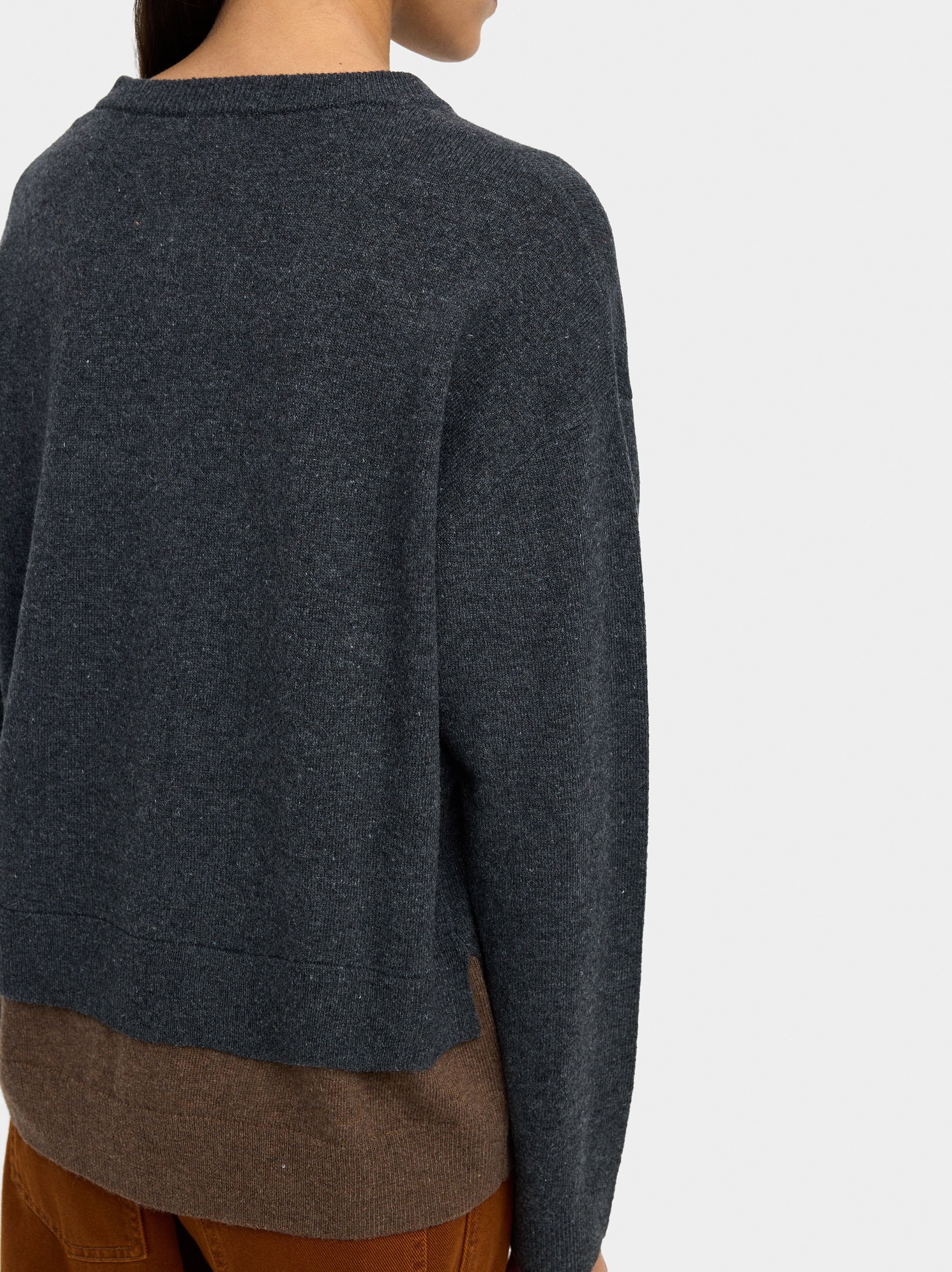 Jersey De Punto Efecto Doble