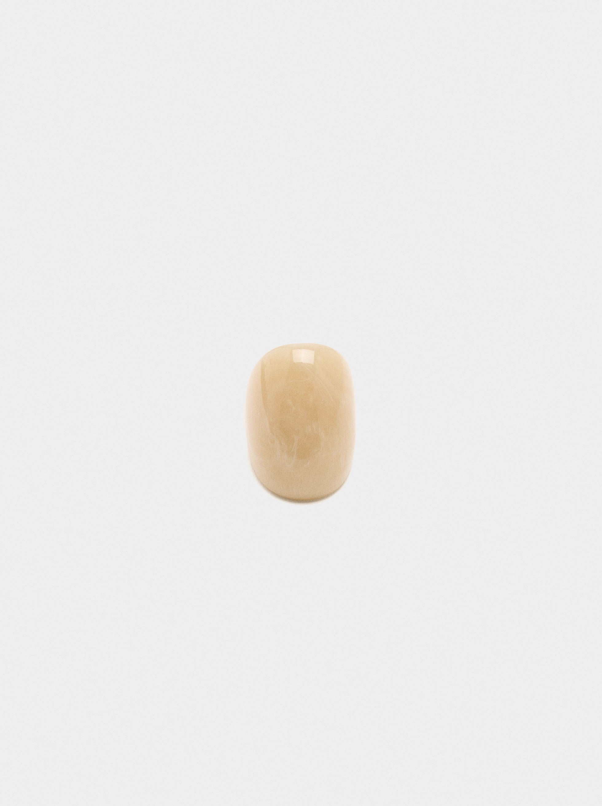 Anillo De Resina Efecto Piedra