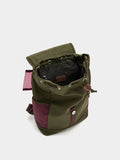 Mochila Color Block Con Nylon