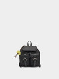 Mini Mochila De Nylon Con Colgante
