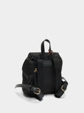 Mini Mochila De Nylon Con Colgante