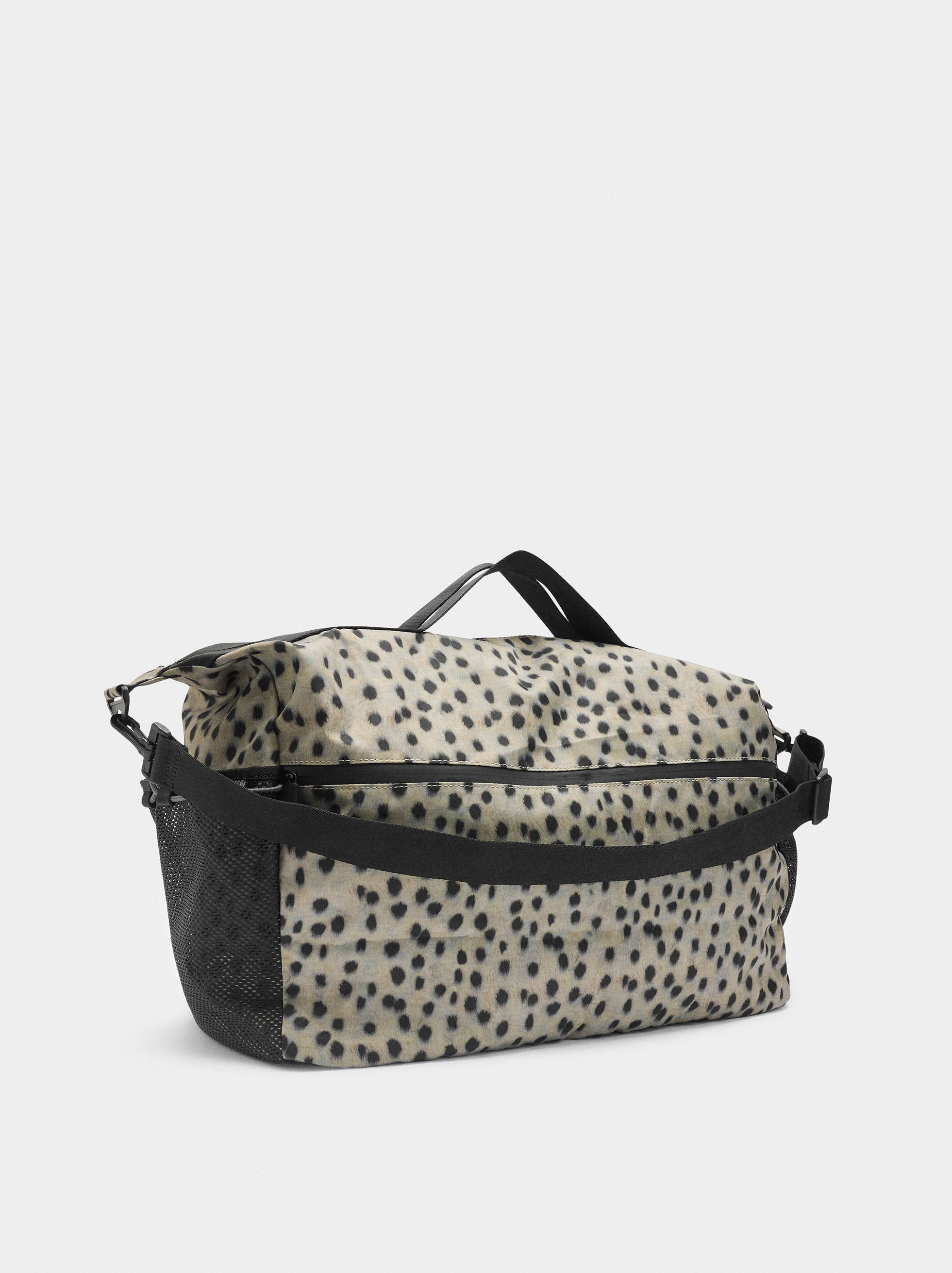 Bolso De Deporte Estampado De Nylon