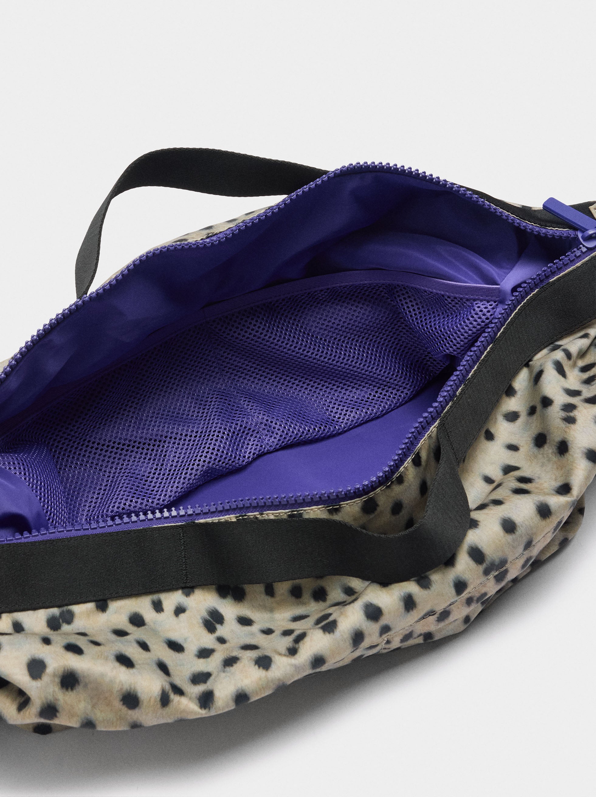 Bolso De Deporte Estampado De Nylon