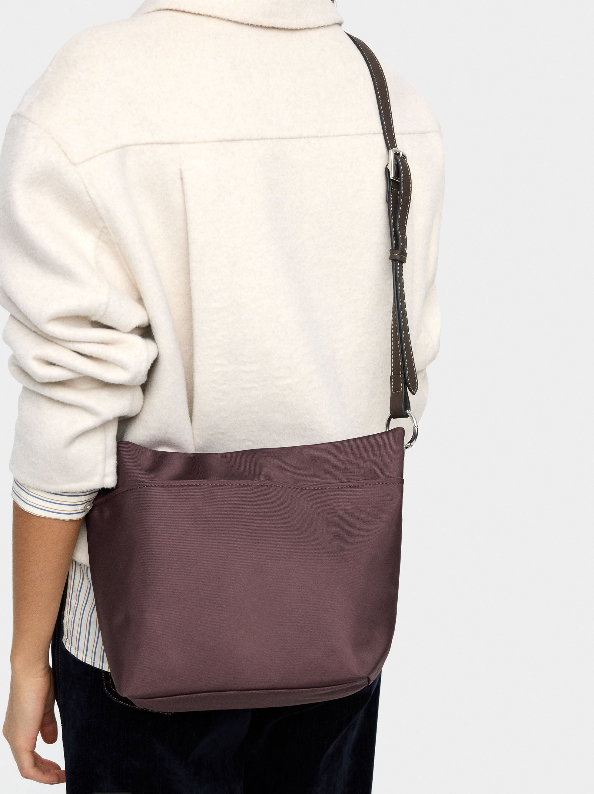 Bolso De Hombro De Nylon