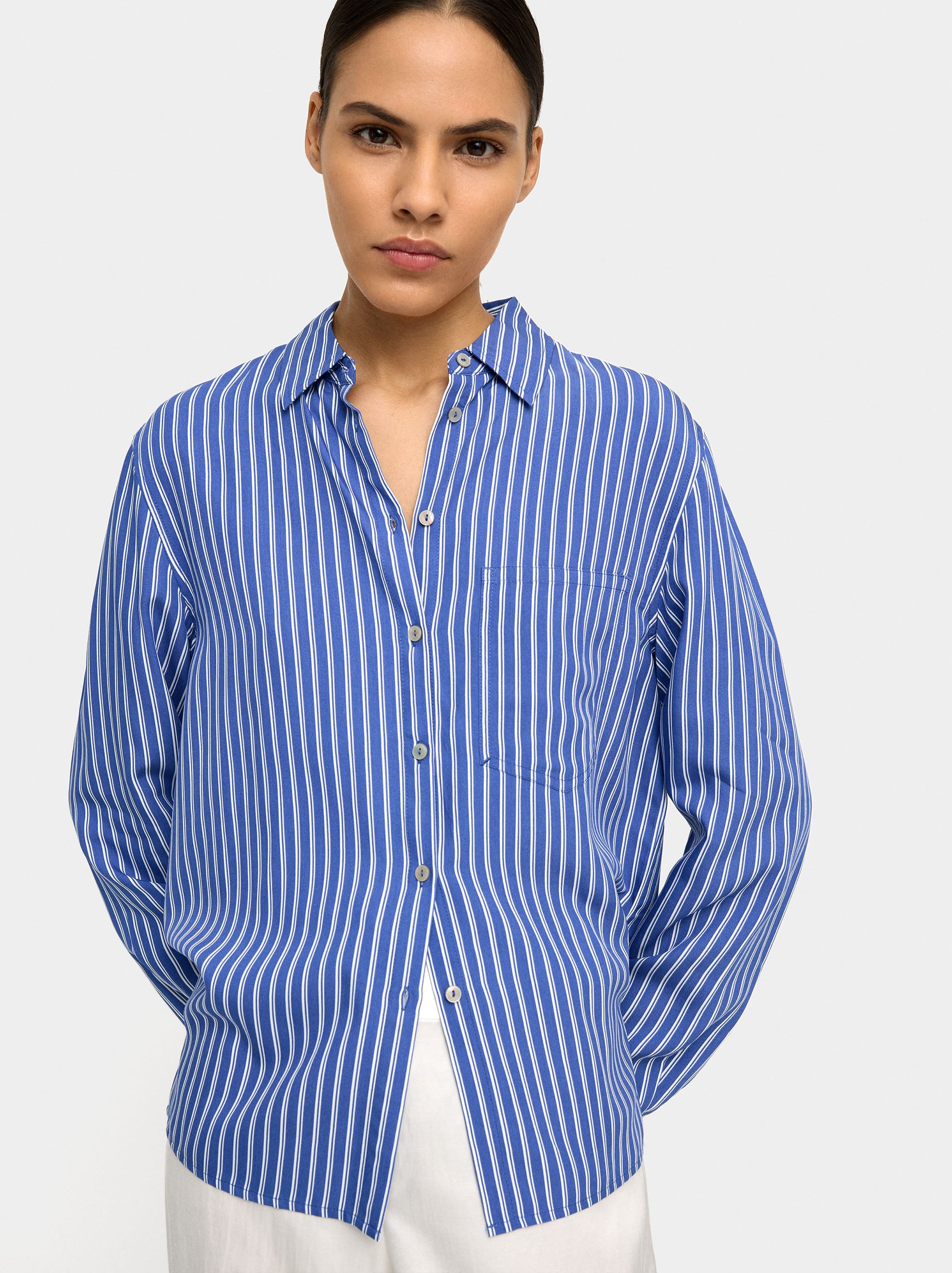 Camisa Con Rayas