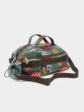 Bolso De Deporte Estampado De Nylon