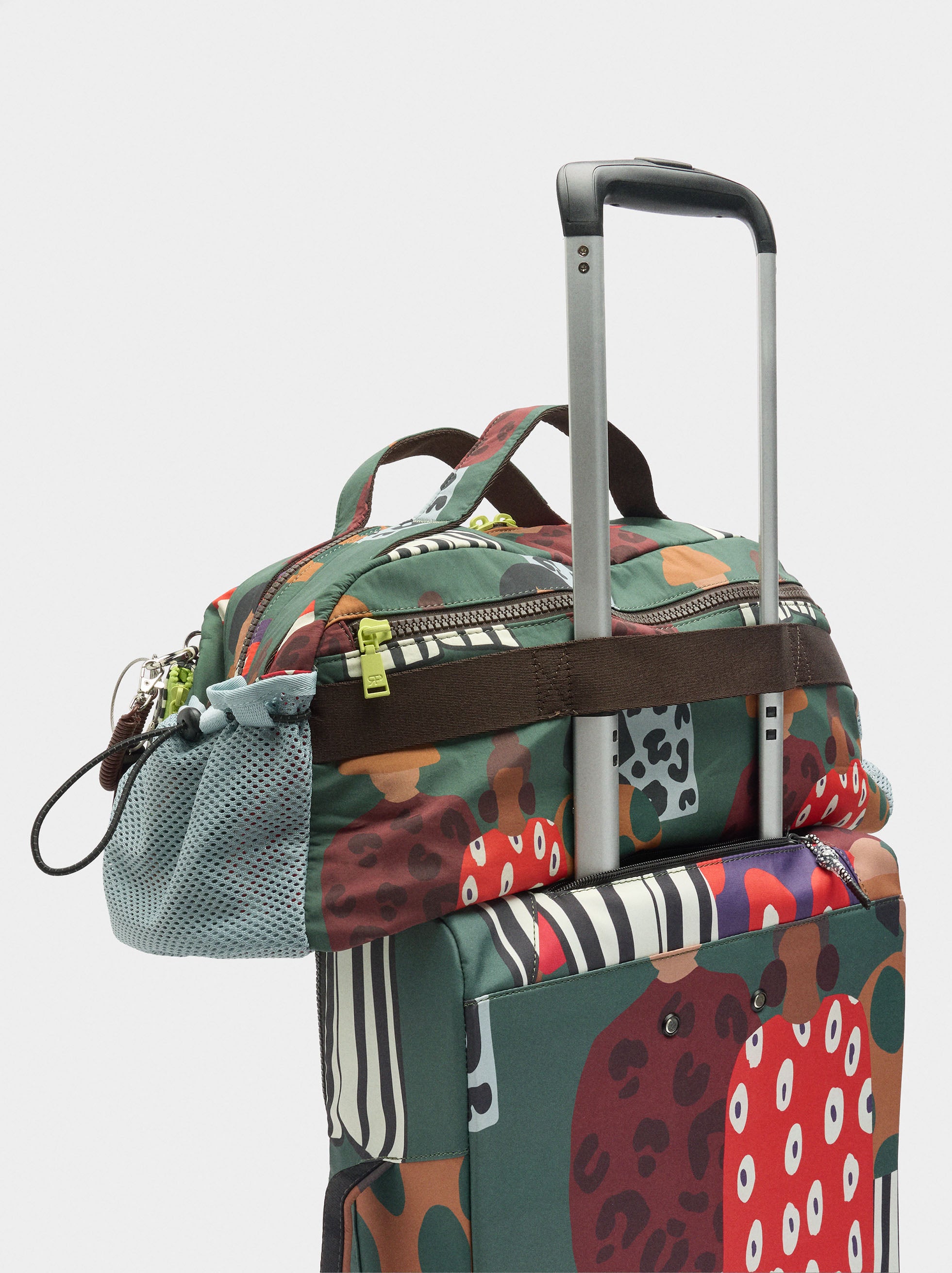 Bolso De Deporte Estampado De Nylon