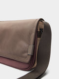 Bolso Bandolera Color Block De Nylon