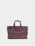 Bolso Tote De Nylon Con Bandolera