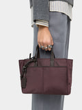 Bolso Tote De Nylon Con Bandolera