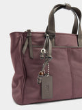 Bolso Tote De Nylon Con Bandolera