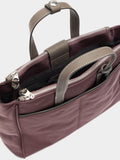 Bolso Tote De Nylon Con Bandolera