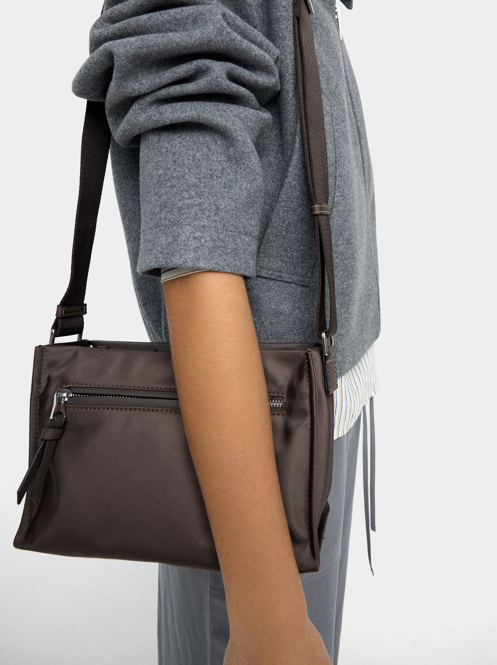 Bolso Bandolera De Nylon M
