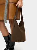 Bolso De Hombro Efecto Piel