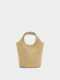 Bolso Bombonera Efecto Piel