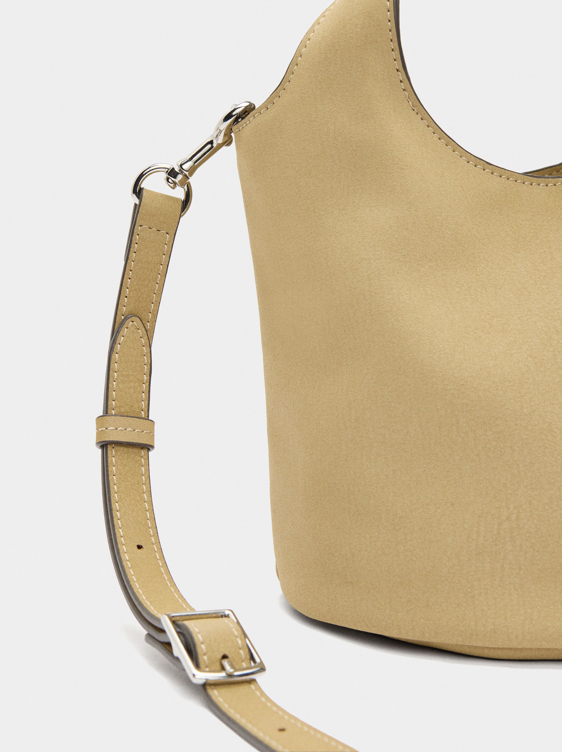 Bolso Bombonera Efecto Piel