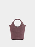 Bolso Bombonera Efecto Piel