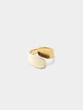 Anillo Cruzado Con Esmalte