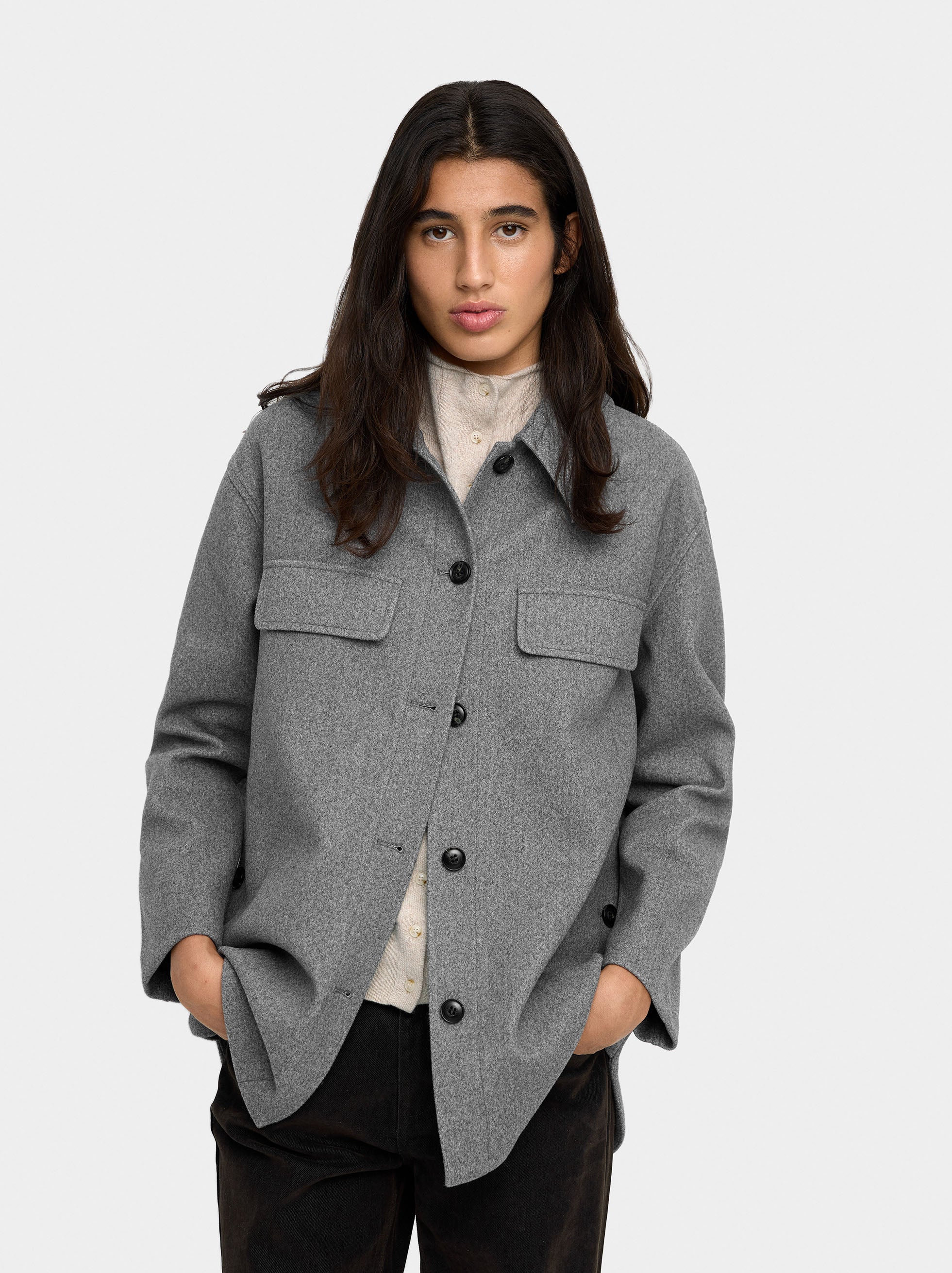 Sobrecamisa Con Solapas