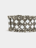 Pulsera Elástica De Rombos Espejo