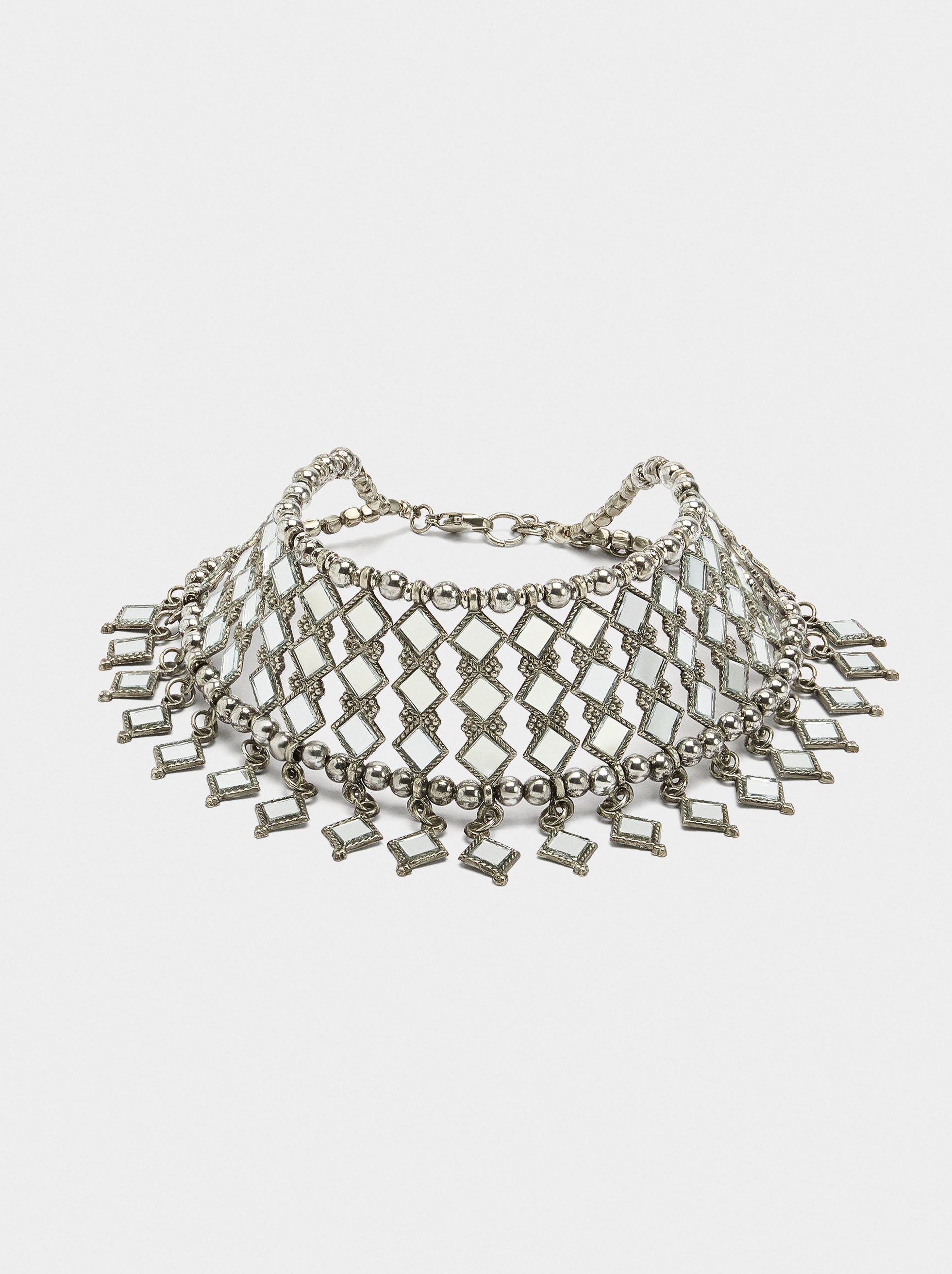 Choker De Rombos Espejo