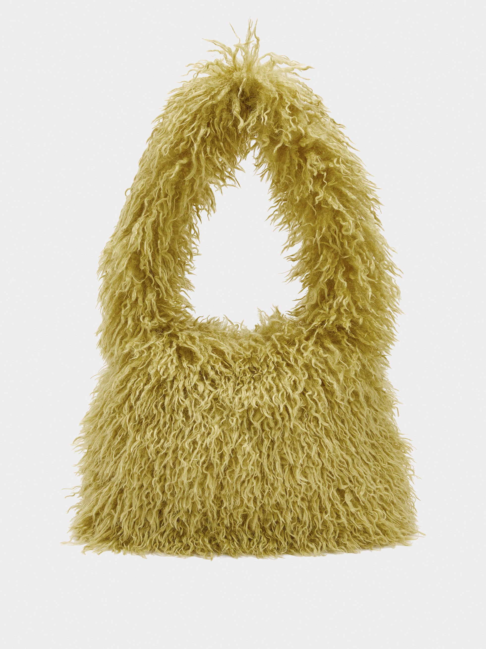 Bolso Tote Efecto Pelo
