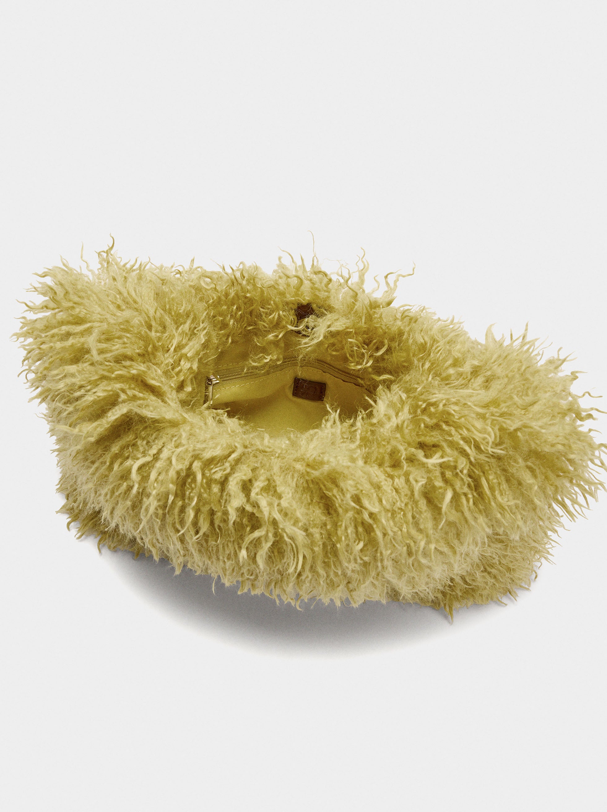 Bolso Tote Efecto Pelo