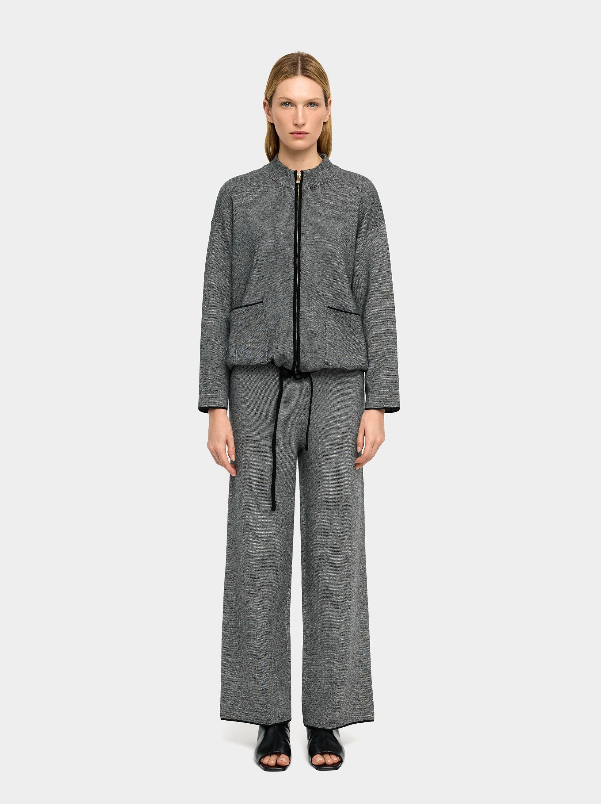 Pantalón De Punto Cintura Elástica
