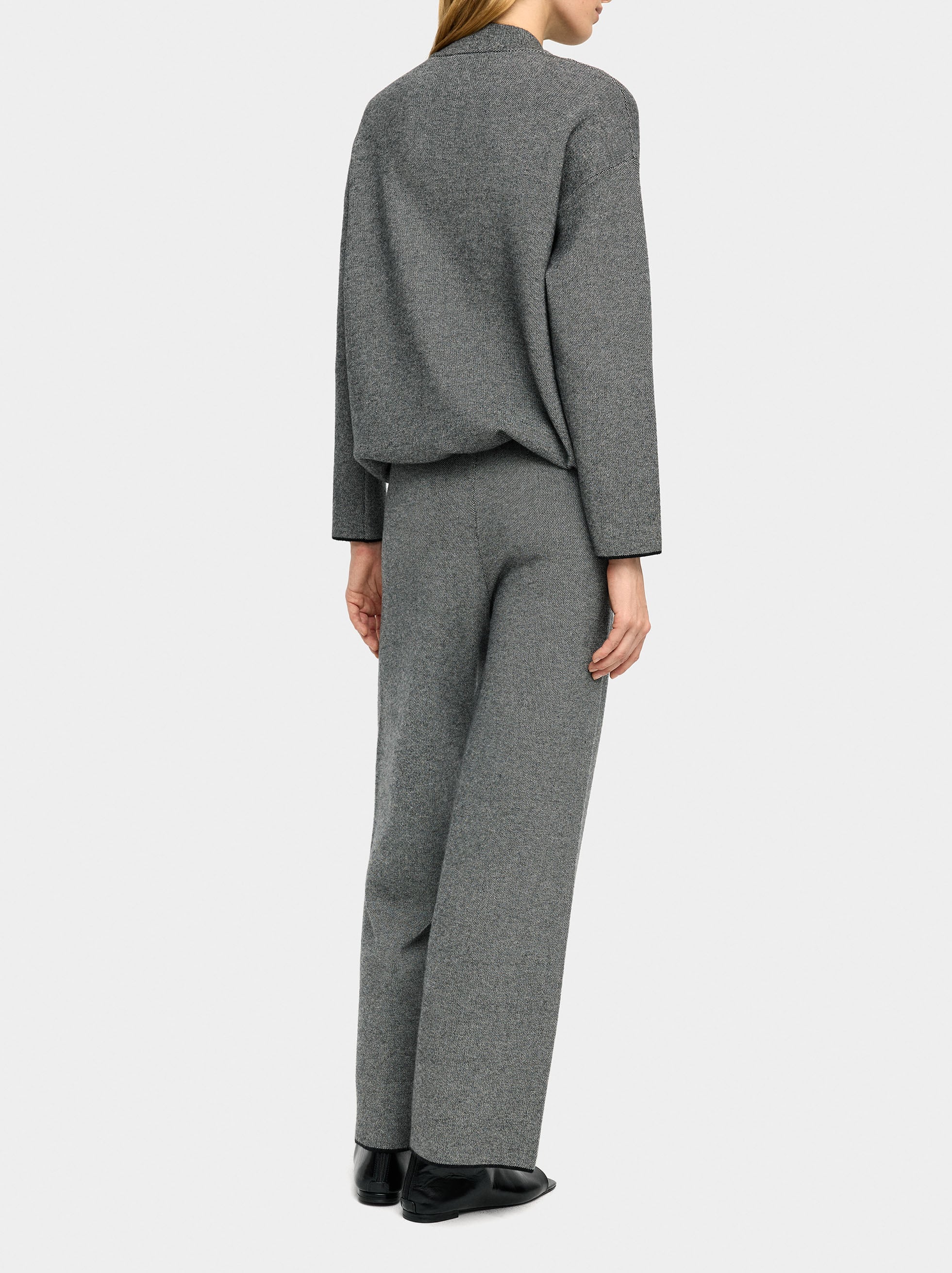 Pantalón De Punto Cintura Elástica