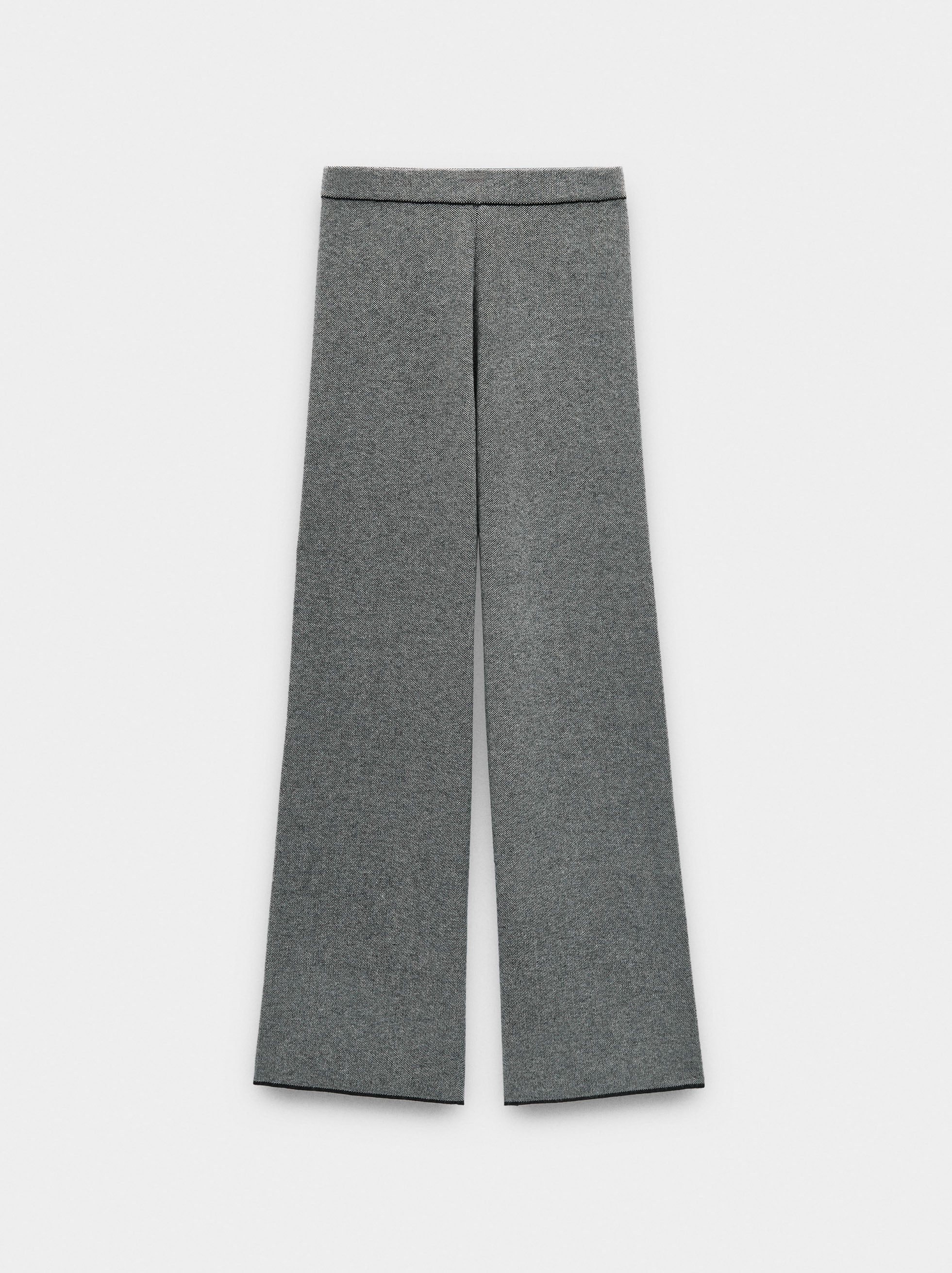 Pantalón De Punto Cintura Elástica
