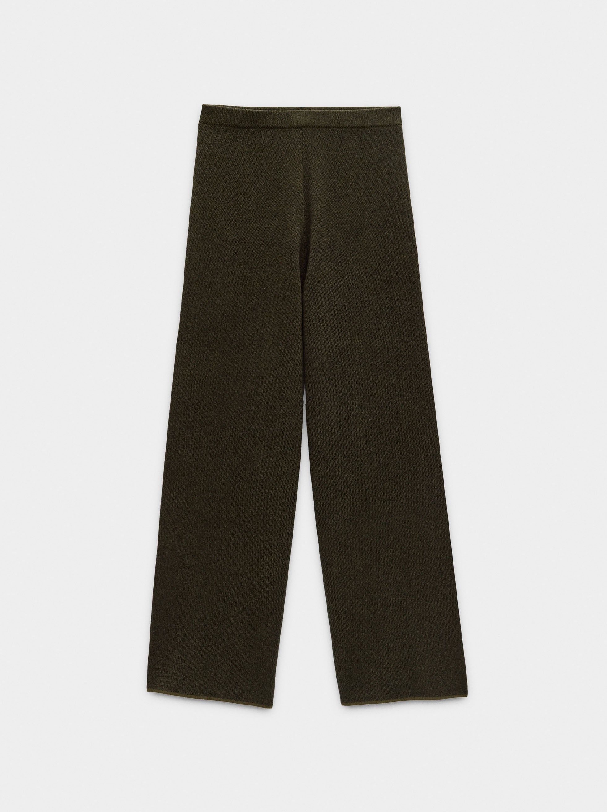 Pantalón De Punto Cintura Elástica