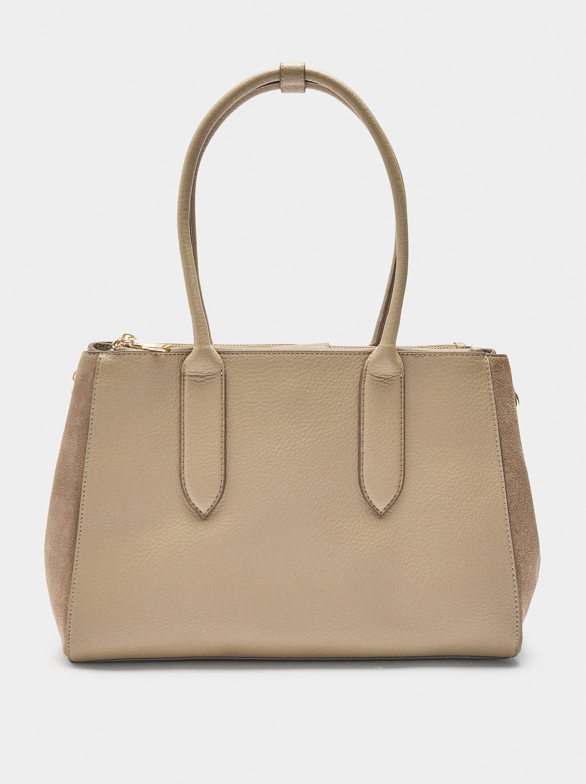Bolso Para Portátil 13" Con Detalles De Piel