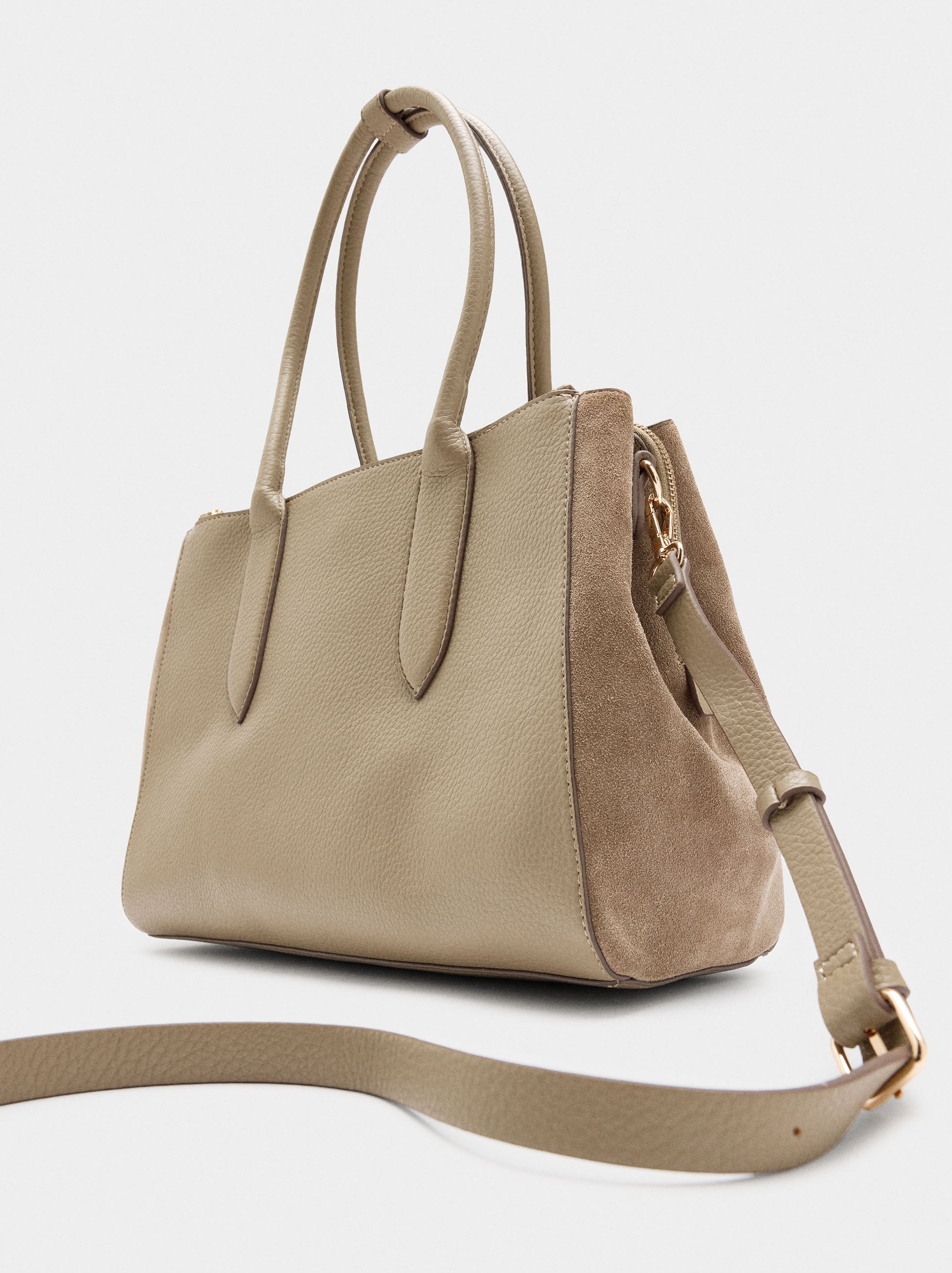 Bolso Para Portátil 13" Con Detalles De Piel