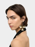 Pendientes Largos Con Flor