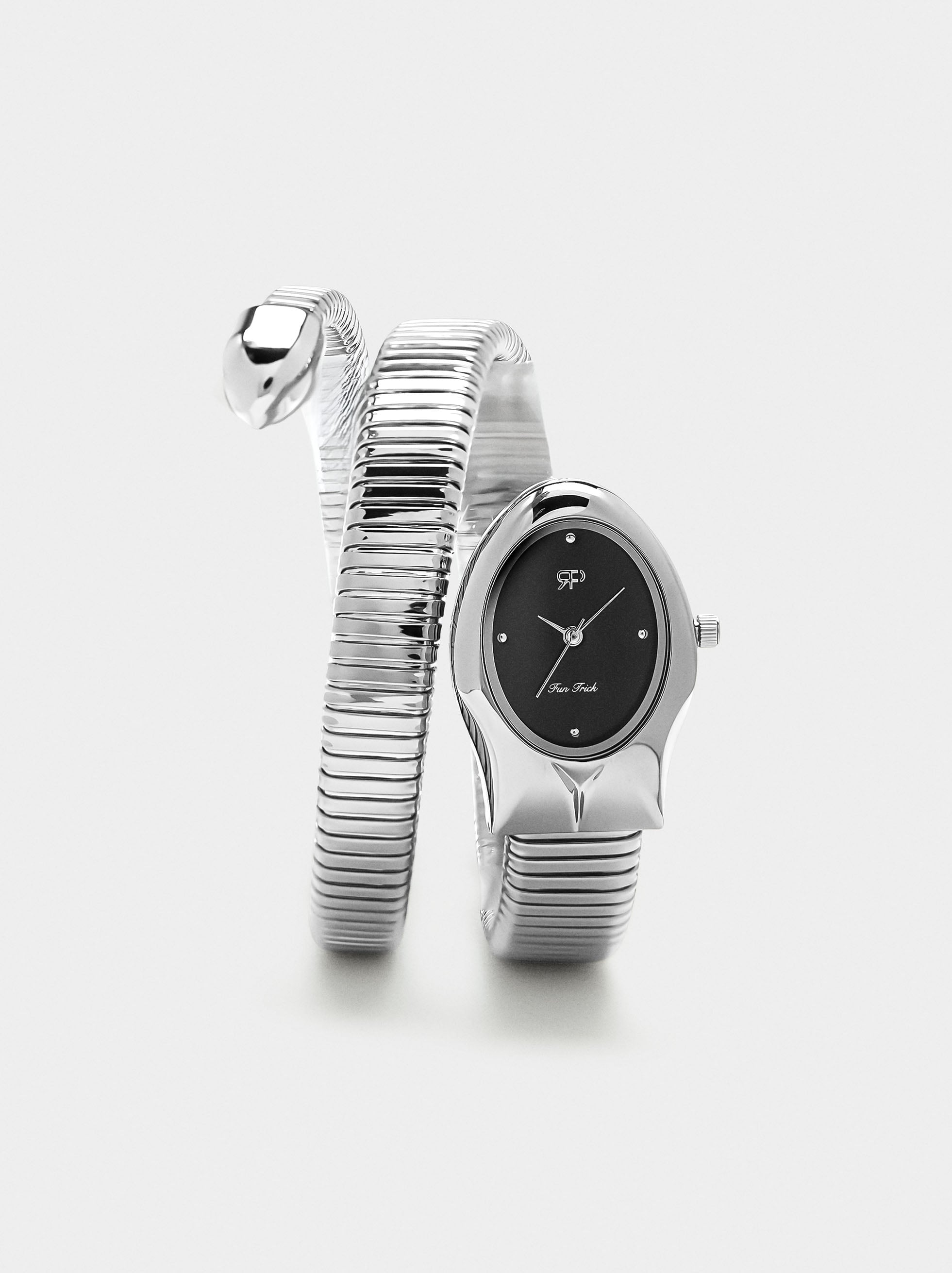 Reloj Con Pulsera De Serpiente