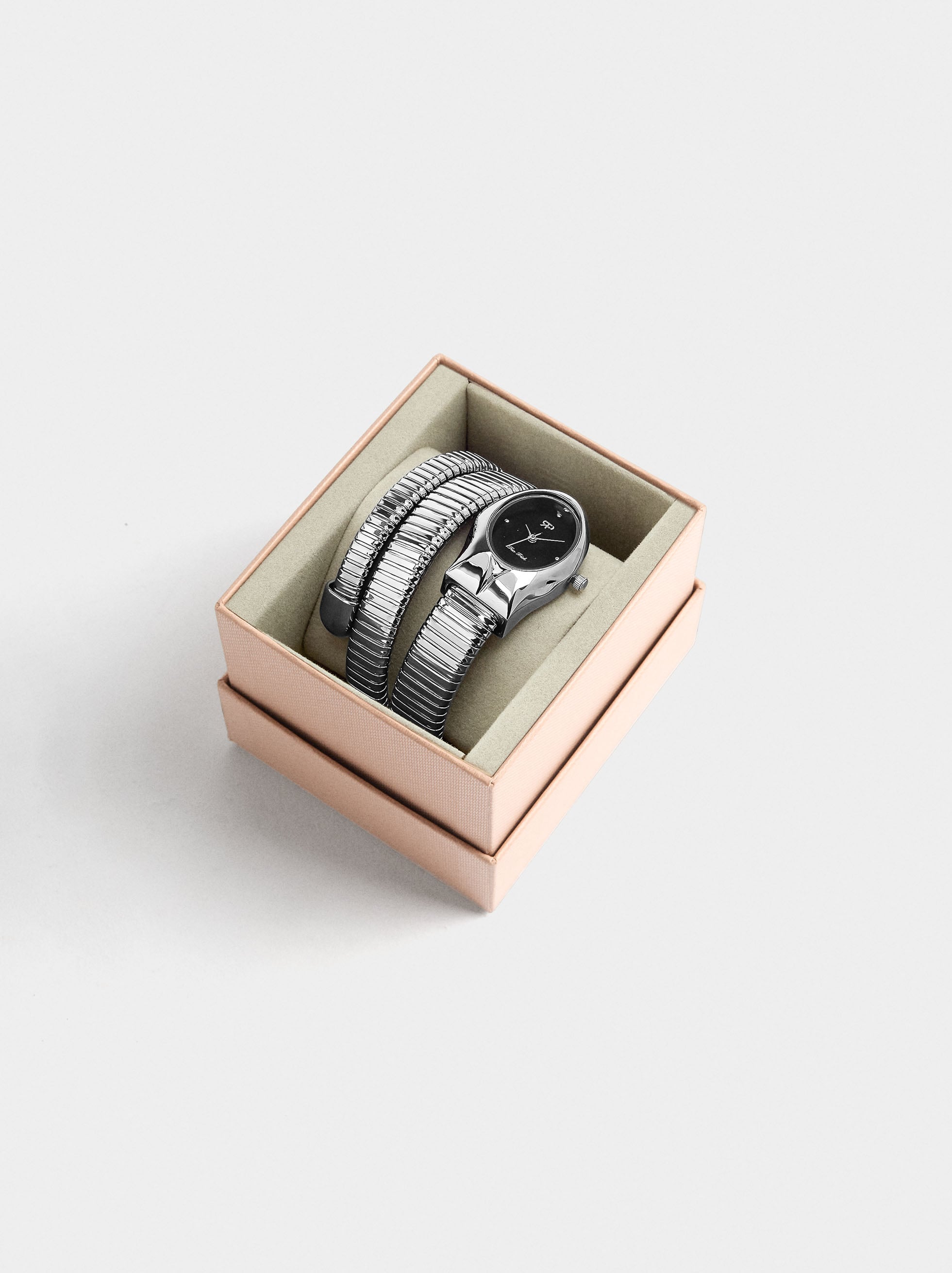 Reloj Con Pulsera De Serpiente