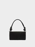 Mini Bolso Efecto Piel Estilo Cartera