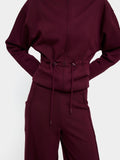 Sudadera Con Cremallera Y Cuello Alto