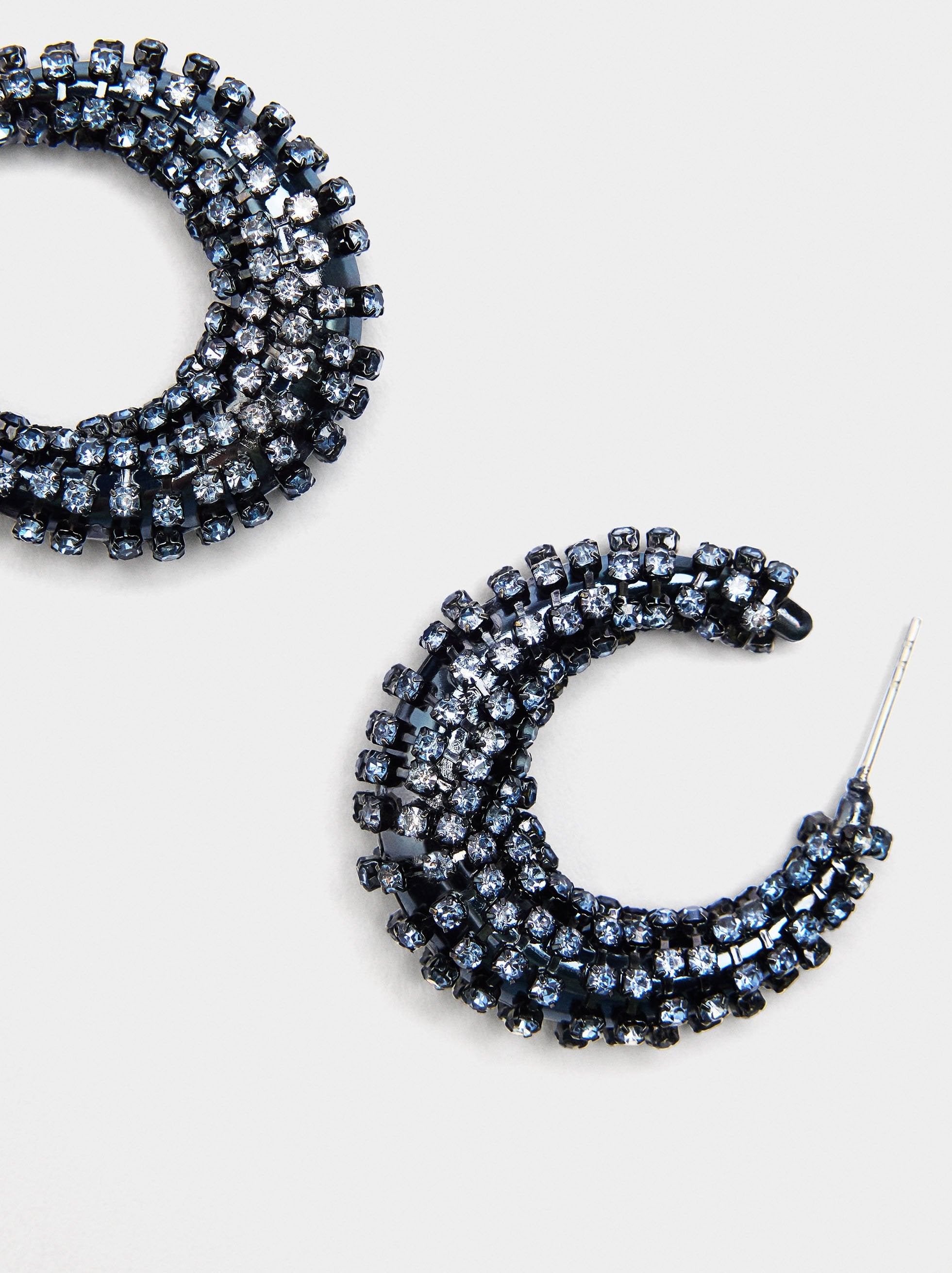 Aros Maxi De Cristales