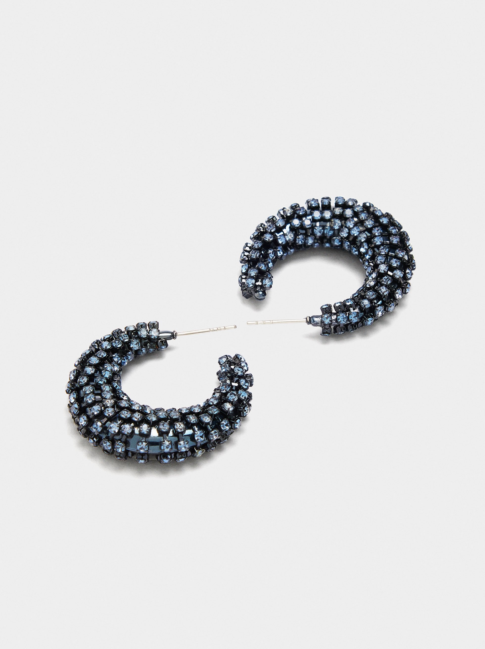 Aros Maxi De Cristales